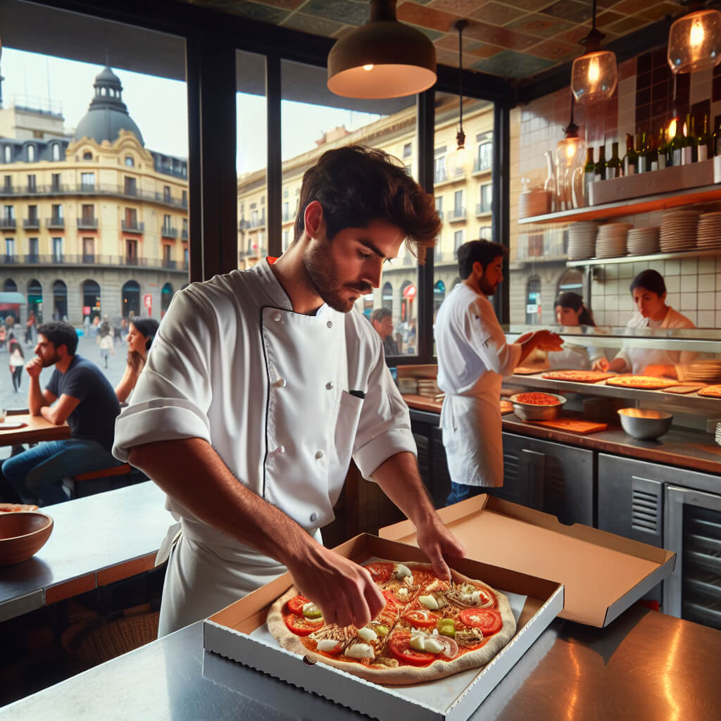 gestión eficiente de delivery en pizzerías - Migraciones Colombia