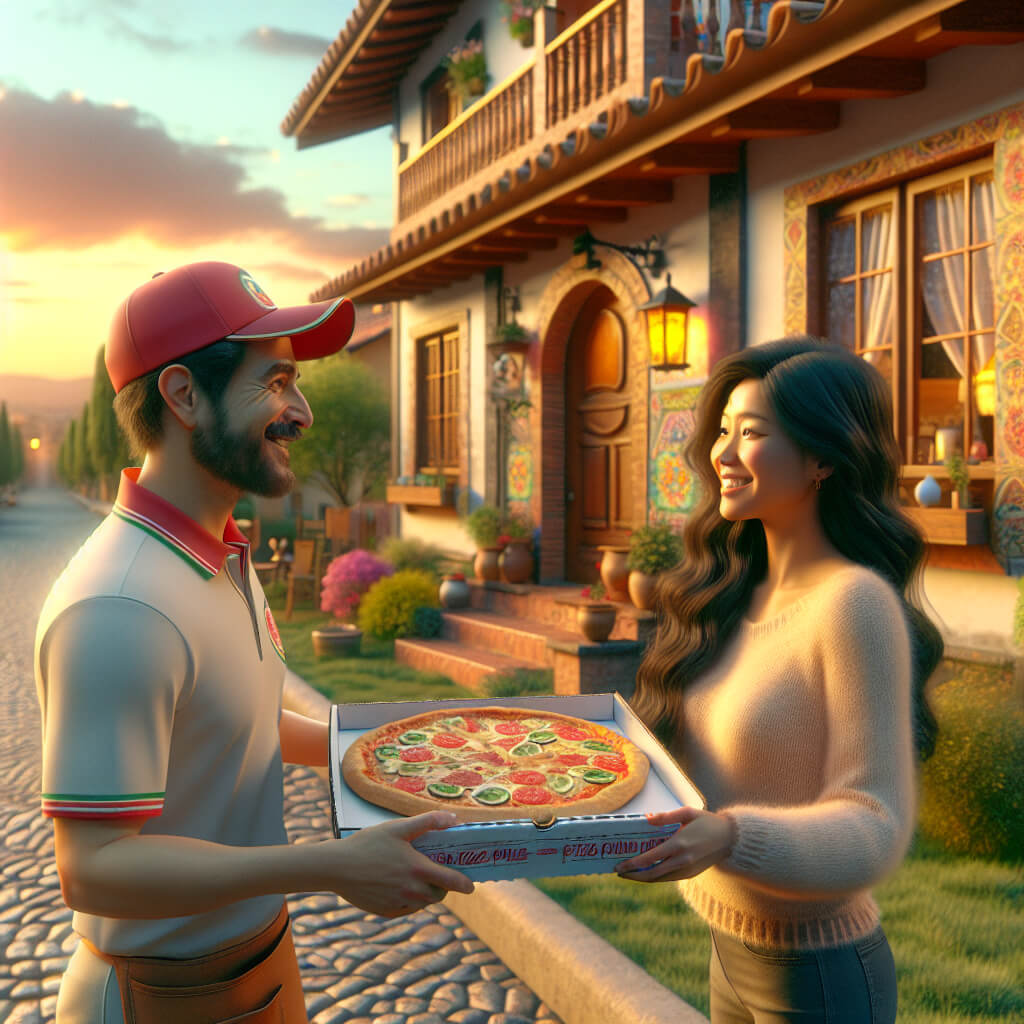 pizza delivery - Migraciones Colombia