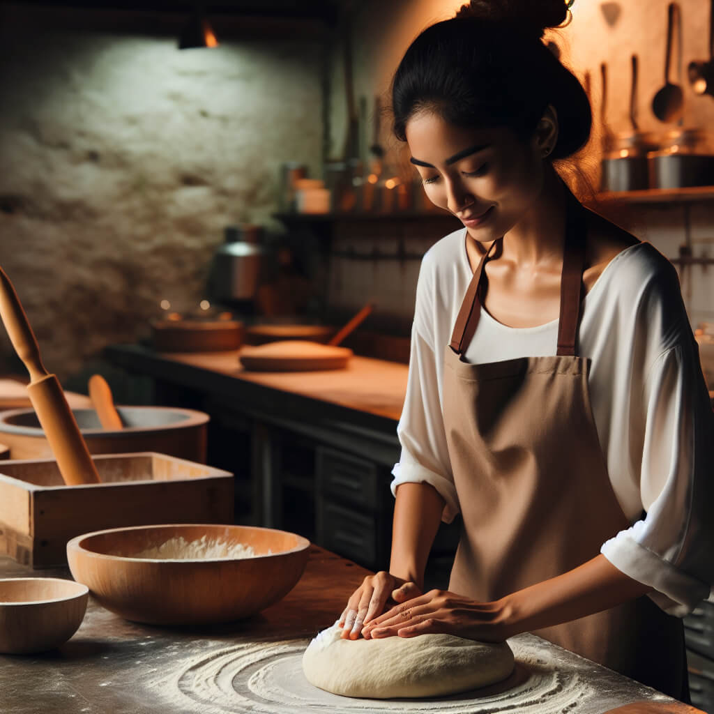 masa madre en pizzería artesanal - Migraciones Colombia