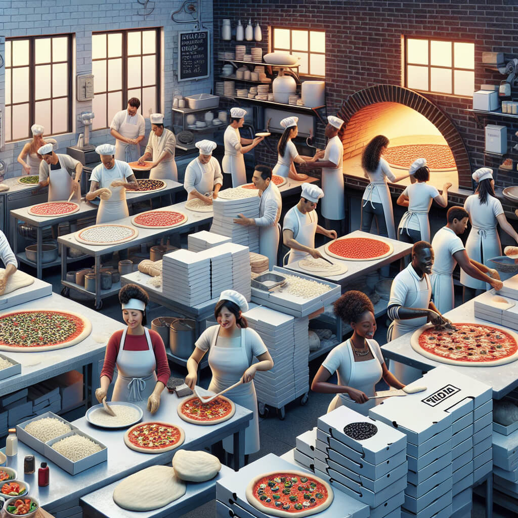 gestionar pizzería delivery - Migraciones Colombia